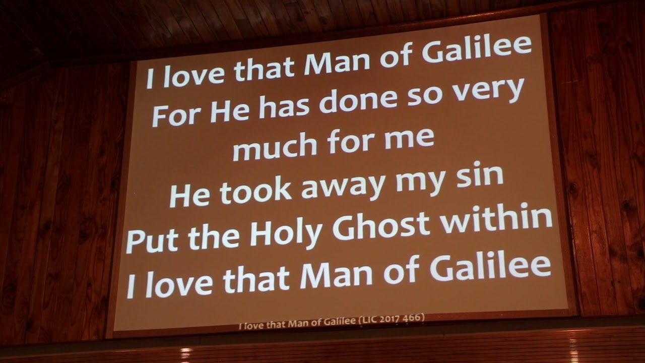 20190203 I love that Man of Galilee YouTube