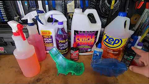Hardware Store Degreasers for Bike Chain Cleaners