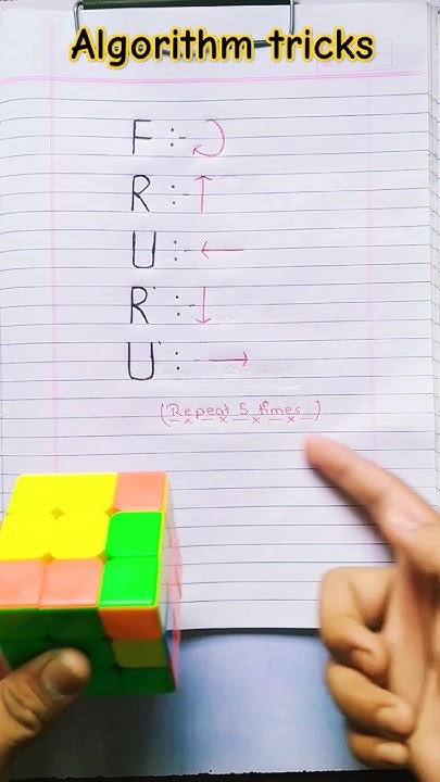 🎲Algorithm magic tricks #viral #cube #trending #algorithms # ...