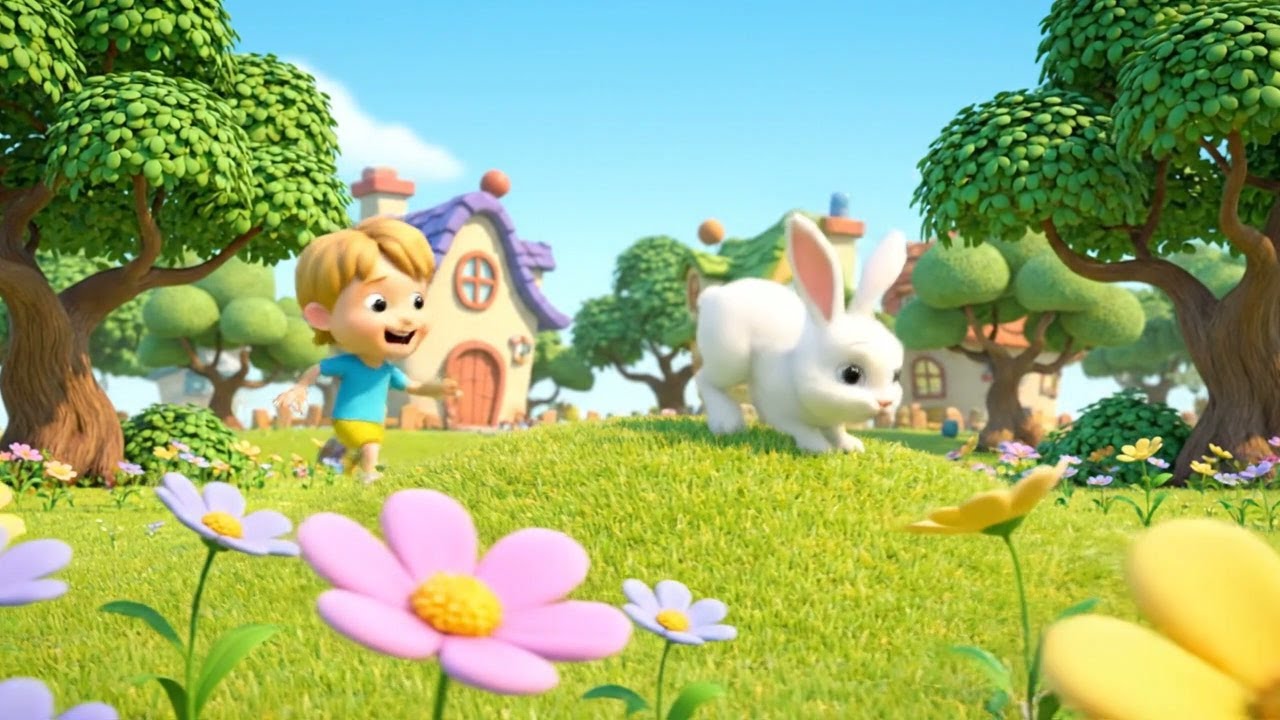 Oops! Baby Bunny Rolled into the Cozy Basket | Kids Songs & Nursery Rhymes