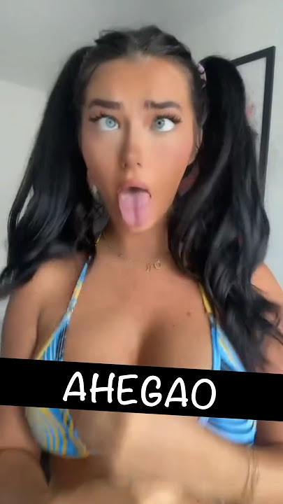 AHEGAO challenge NO.1 🤪#ahegao