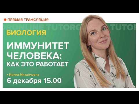 ИММУНИТЕТ ЧЕЛОВЕКА: Как это работает? | Фестиваль "Вектор" | Биология TutorOnline