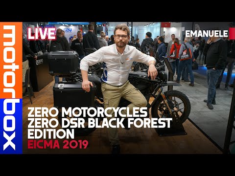 Video: Ecco La Moto Elettrica Più Pronta Al Mondo: Zero DSR Black Forest Edition
