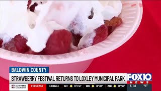 Baldwin County Strawberry Festival set this weekend in Loxley