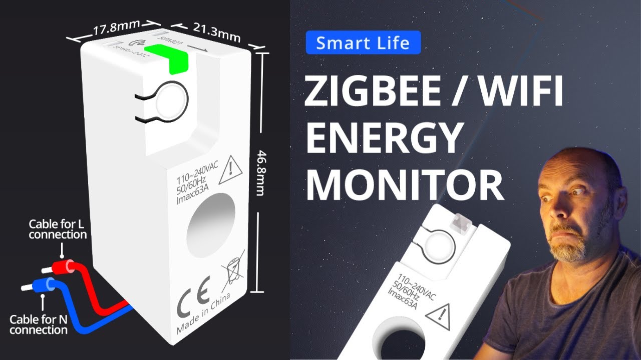 Misuratore di energia elettrica Zemismart WIFI e ZigBee app TUYA 