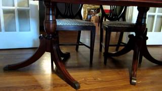 Dining room table
