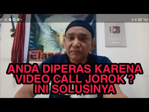 Anda diperas karena Video Call jorok ? Ini solusinya