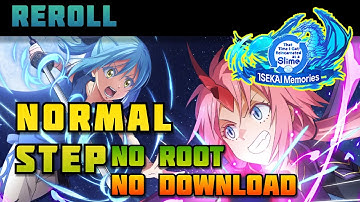 That Time i Do Reroll With Phone | GUIDE | SLIME - ISEKAI Memories