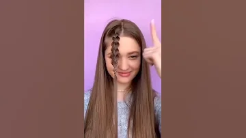 تسريحه شعر بسيطه للبنات 