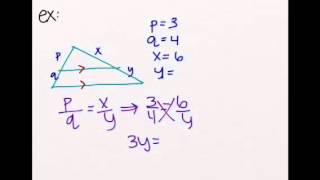 Side Splitter Theorem
