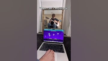 “Men can’t multitask” #memes #guitar #geometrydash #lol