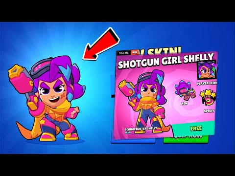 FINALLY!!!🔥 FREE SQUAD BUSTER SHELLY IS HERE!!!!10,000 TROPY ROAD!!! BRAWL STARS UPDATE GIFTS!!