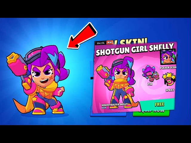 FINALLY!!!🔥 FREE SQUAD BUSTER SHELLY IS HERE!!!!10,000 TROPY ROAD!!! BRAWL STARS UPDATE GIFTS!! class=