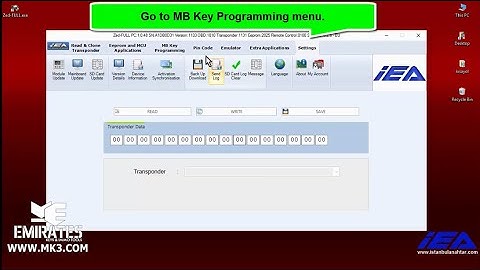 " WWW.MK3.COM " Saving Mercedes-Benz EZS_EIS files to your computer using Zed-FULL PC SW
