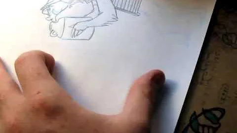Hank Draws: Cousin Ted