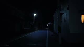 Night Walking in Fukusaki, Hyogo (4K)