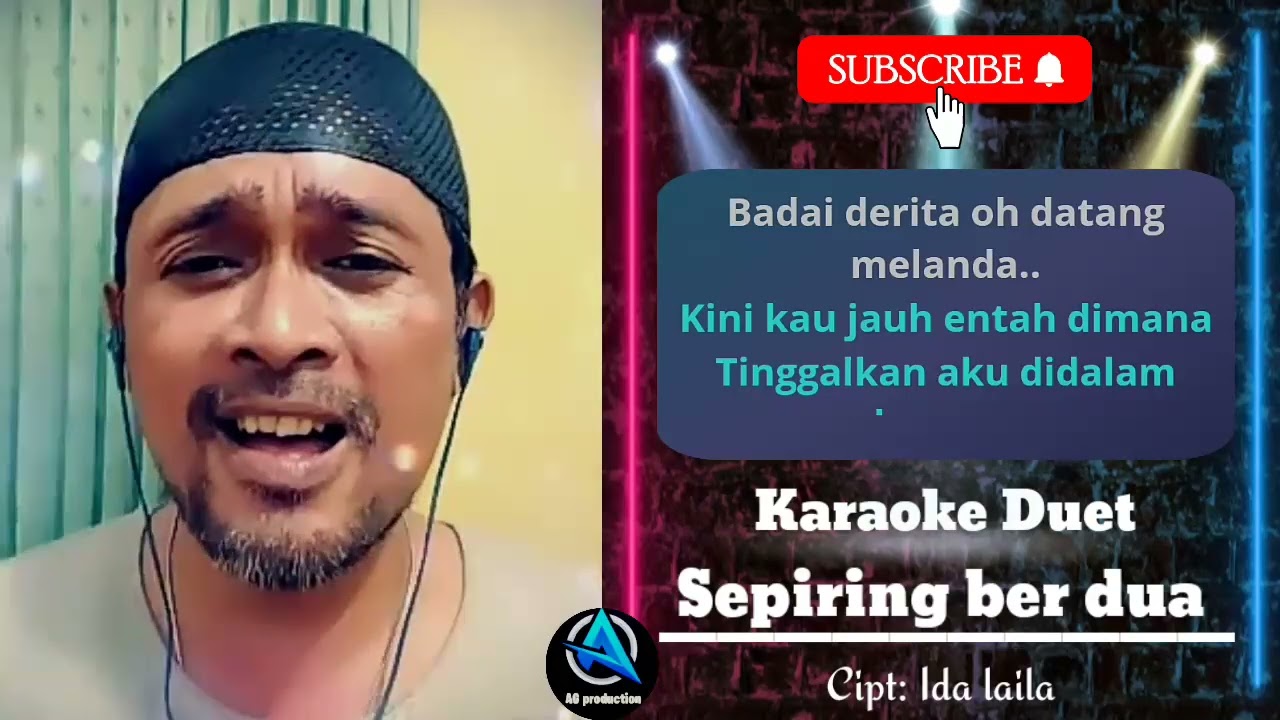 SEPIRING BERDUA | Karaoke duet cewe cowo | SMULE
