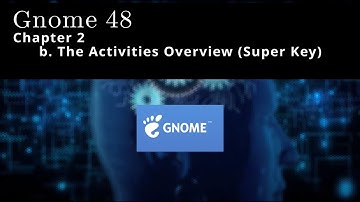 Gnome 48 🐧 2b 🐧 The Activities Overview - Super Key
