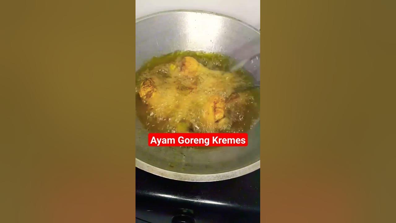 Cara Masak Ayam Goreng Kremes Kriuk Kriuk#shorts