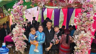 Today is the official wedding day of the single mother and the young man who decided to get married.