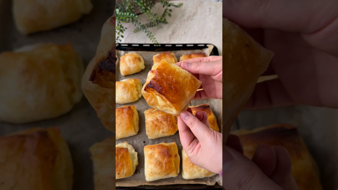 Oklavasız çıtır börek😍 #food #tarif #recipe #cooking #yemektarifleri #globalcuisine #pratiktarifler