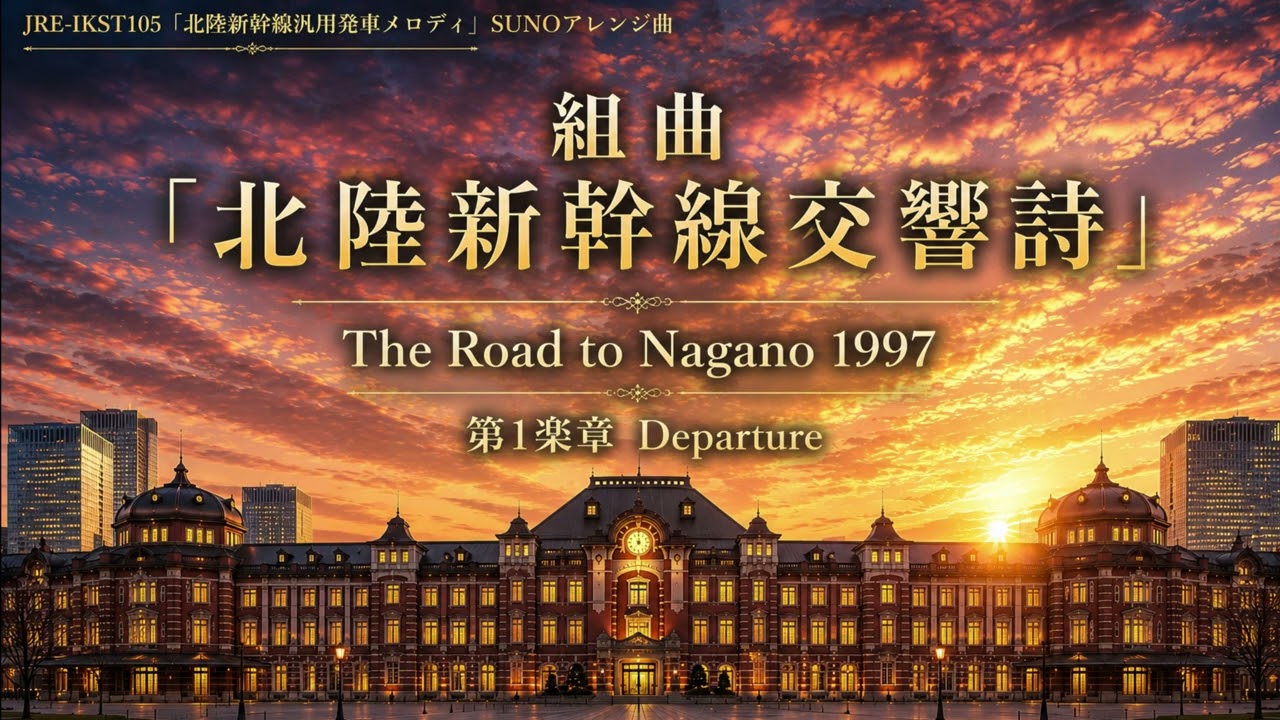 組曲】北陸新幹線交響詩 - The Road to Nagano 1997 - 第1楽章