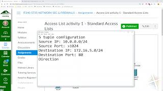 Access List Activity 1
