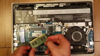 Разборка и Модернизация/Upgrade ноутбука LENOVO ideapad 3 14ITL6 (82H701MRRA) + 8GB DDR4/ОЗУ и тесты