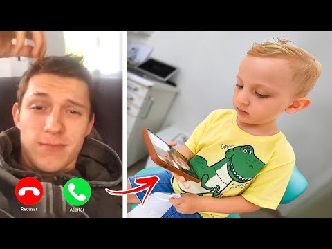 RECEBEMOS UMA LIGAÇÃO DO HOMEM-ARANHA!