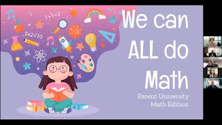 Parent University [Spanish]: We Can All Do Math