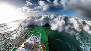 Rough weather sea trials of Svitzer Oued Martil.