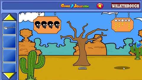 Rescue The Prehistoric Man From Desert Walkthrough - Games2Jolly