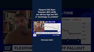 Flexport CEO Ryan Petersen: 80% tariffs are still too high but 10% is 'seemingly no problem'