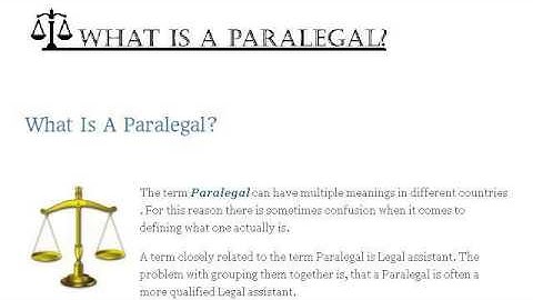 What Is A Litigation Paralegal?