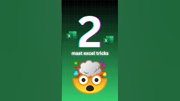 2 Most Useful tricks 💡of Microsoft Excel #exceltips #exceltricks #exceltutorial #exceltipsandtricks