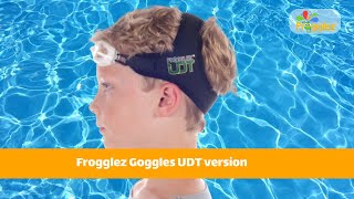 The most comfortable swim goggles - Frogglez - UDT version
