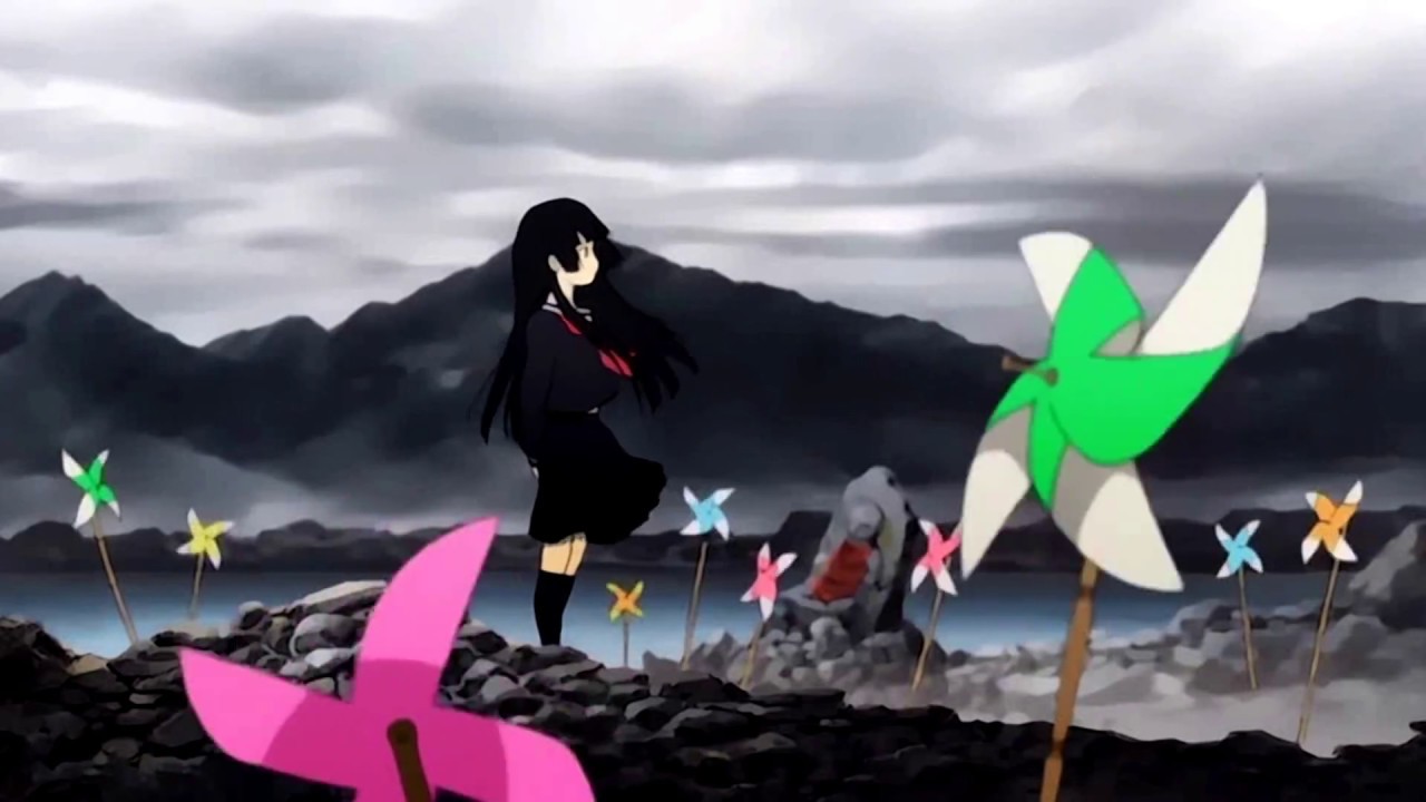  Live  Anime  Wallpaper  Jigoku Shoujo Aizome  HD  1080p  