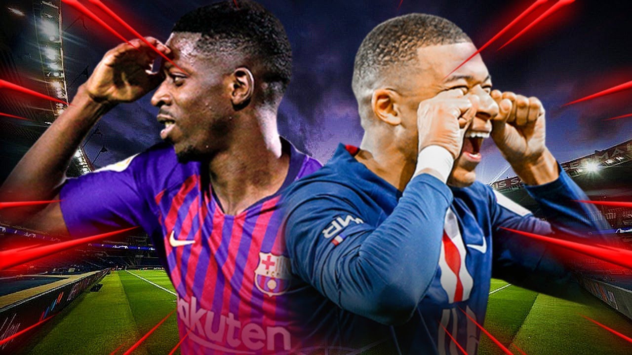 Dembélé VS Mbappé  Qui Est Le Plus Rapide ?! VS#1  YouTube