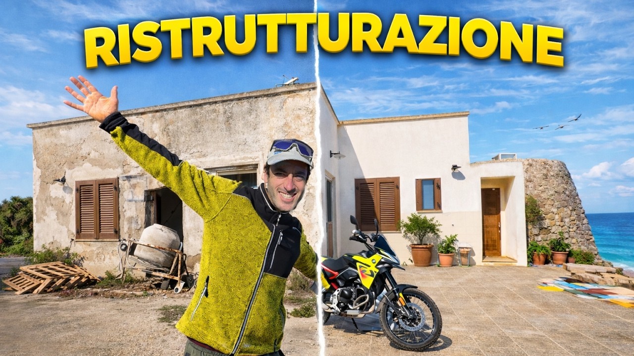 RISTRUTTURO LA CASA AL MARE DEI MIEI SOGNI !! POI TORNO AL MARE