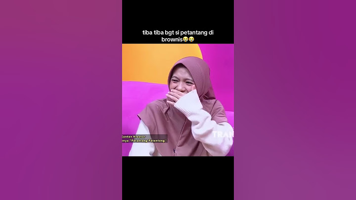 Sok petantang petenteng di undang ke brownies #trans7 #fyp #funny