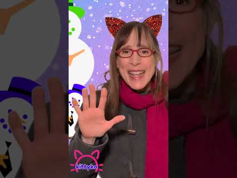 Snowman Counting Song For Kids Count To 10 With Kittyko 