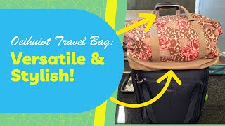 Oeihuivt Travel Bag Review: Versatile Travel, Gym, & Weekend Bag with Luggage Sleeve