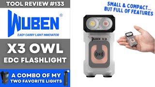 WUBEN X3 Owl  Small Light Full Of Features #tools #edc #flashlight #wuben #maintenance #light