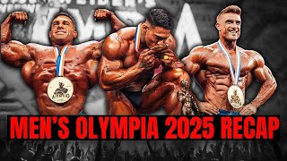 2025 OLYMPIA MENS OPEN BODYBUILDING 212 CLASSIC MENS PHYSIQUE BREAKDOWNS