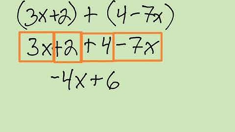 adding linear expressions