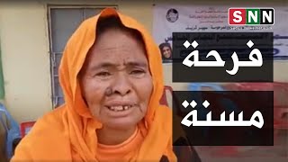 سودانية تبكي من الفرح بعد إستعادة سمعها