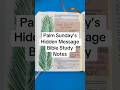 Palm Sunday Bible Study Bible journaling notes #biblejournal #scriptureexplained #biblejournaling