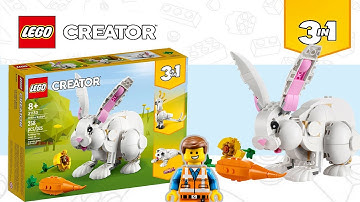 ⚡️LEGO Creator White Rabbit SET 31133 🔥 Speed Build 3D