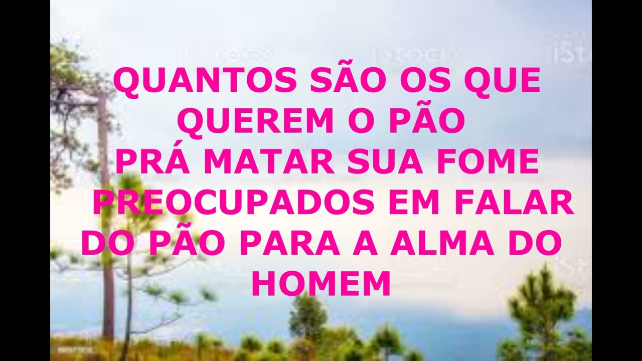 QUANTOS SÃO   playback com letra