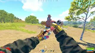 Outpost gun glitch | RUST